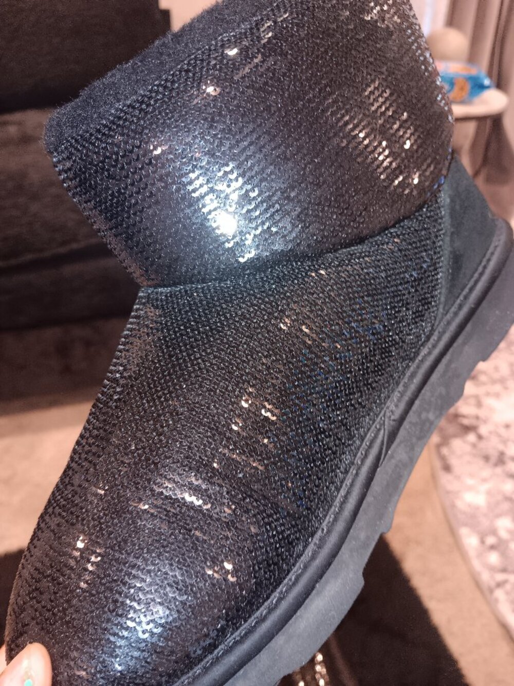 Black Kids Classic Mini Mirror Ball UGG